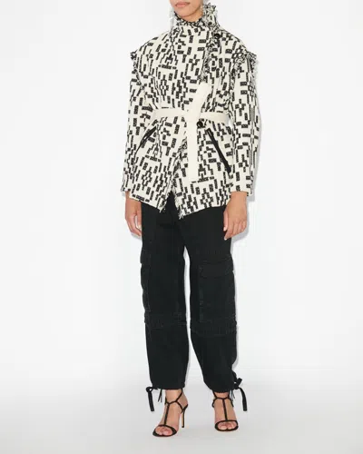 Isabel Marant Étoile Faith Mantel In Black