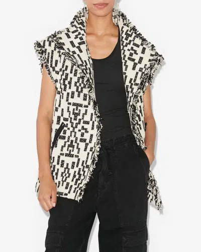 Isabel Marant Étoile Faith Mantel In Black