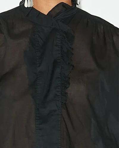 Isabel Marant Étoile Pamias Top In Black
