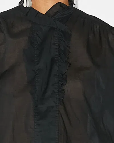 Isabel Marant Étoile Pamias Top In Black