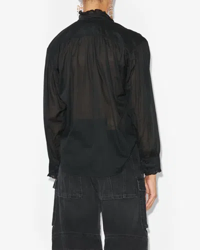 Isabel Marant Étoile Pamias Top In Black