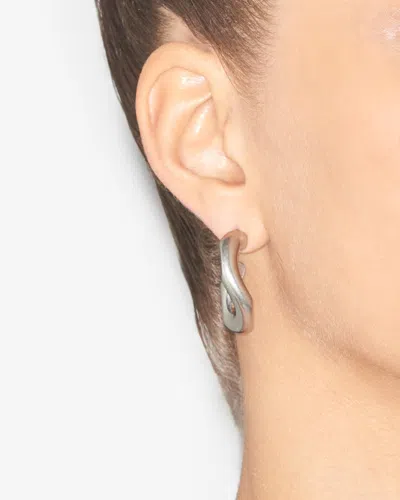 Isabel Marant Links Earrings In Silver