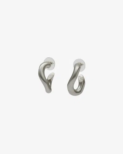 Isabel Marant Links Earrings In Silver