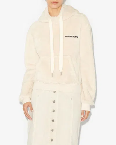 Isabel Marant Étoile Maeva Sweatshirt In Ecru