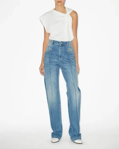 Isabel Marant Nadege Pants In Blue