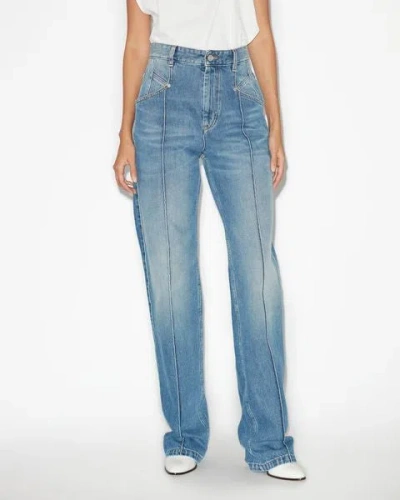 Isabel Marant Nadege Pants In Blue
