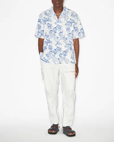 Isabel Marant Off-white Niels Cargo Pants In Ecru