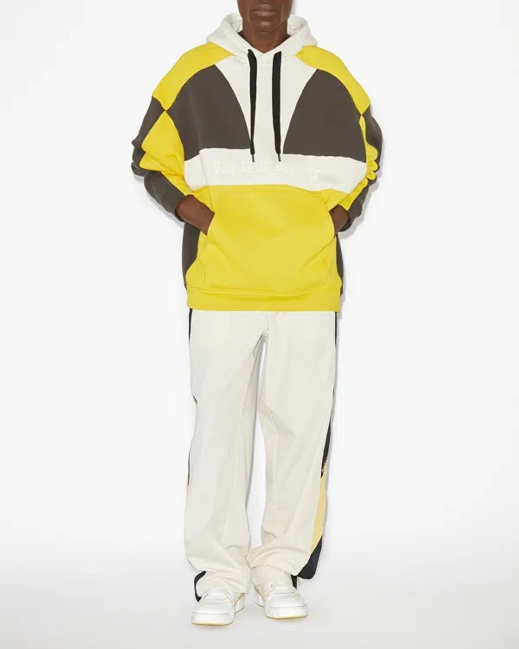 Isabel Marant Marant Wasil Color-block Sweatshirt In