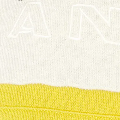 Isabel Marant Marant Wasil Color-block Sweatshirt In Yellow