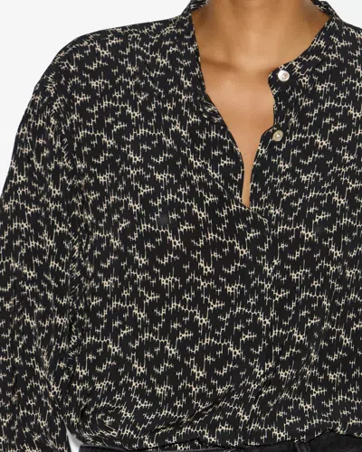 Isabel Marant Étoile Catchell Shirt In Black