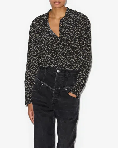 Isabel Marant Étoile Catchell Shirt In Black