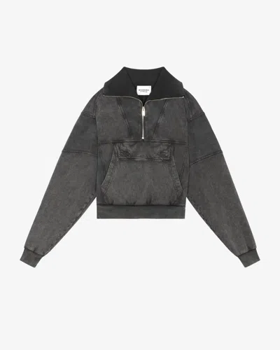 Isabel Marant Étoile Phenix Sweatshirt In Black