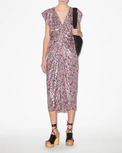 Isabel Marant Kleid Lyndsay In Blue
