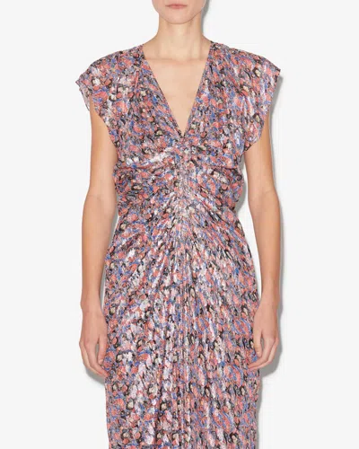 Isabel Marant Kleid Lyndsay In Blue