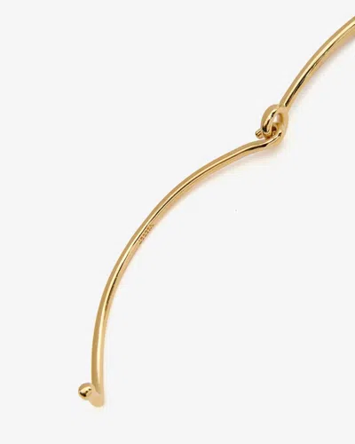 Isabel Marant Pio Choker Necklace In Gold