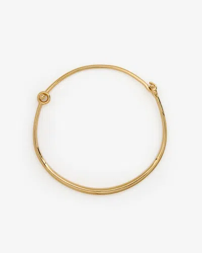 Isabel Marant Pio Choker Necklace In Gold