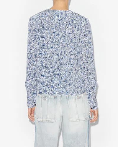 Isabel Marant Étoile Oberteil Eddy In Blue
