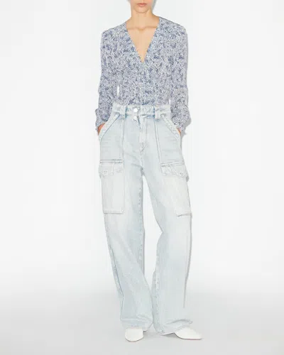 Isabel Marant Étoile Oberteil Eddy In Blue