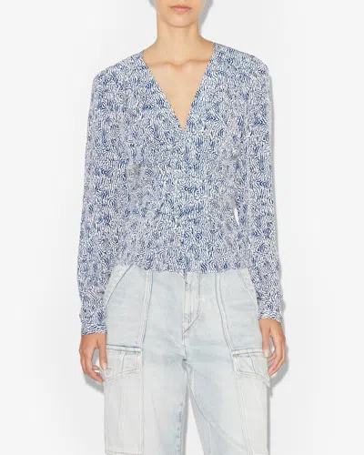 Isabel Marant Étoile Oberteil Eddy In Blue