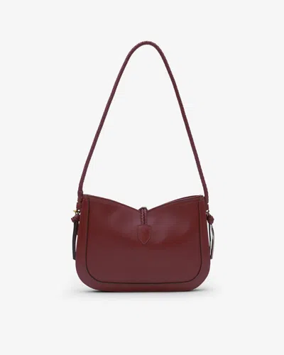 Isabel Marant Vigo Baguette Bag In Burgundy