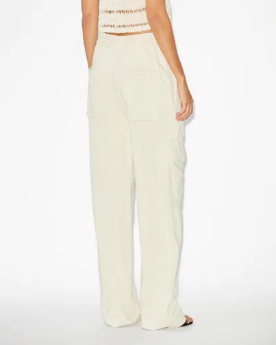 Isabel Marant Étoile Peorana Sweatpants In Ecru
