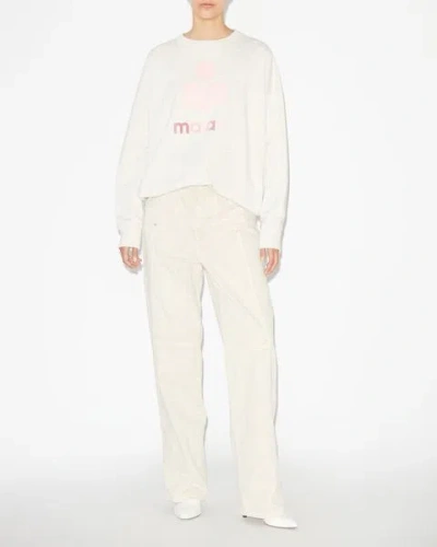 Isabel Marant Étoile Mindy Sweatshirt In Ecru