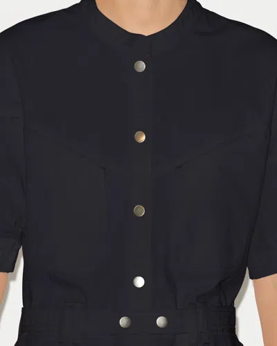 Isabel Marant Étoile Kiara Overall In Black