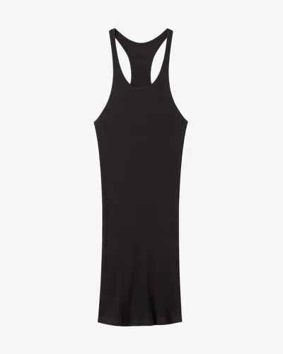 Isabel Marant Kleid Tory Aus Baumwolle In Black