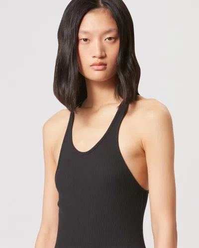 Isabel Marant Kleid Tory Aus Baumwolle In Black