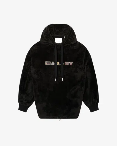 Isabel Marant Ulysse Sweatshirt In Black