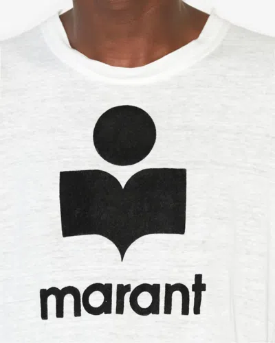 Isabel Marant T-shirt Karman Mit Logo In White