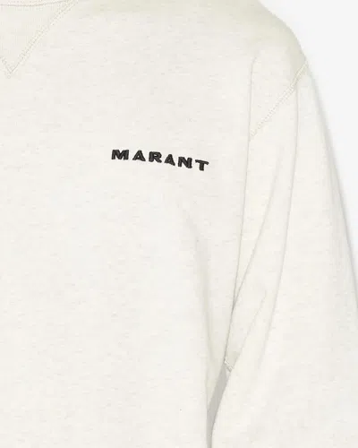 Shop Isabel Marant Mikis Sweatshirt In Ecru