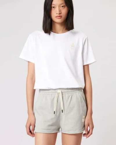 Isabel Marant Étoile Isabel Marant Etoile Aby Regular Fit T-shirt In White