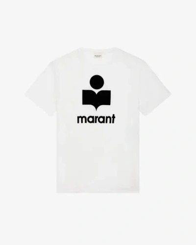 Isabel Marant Étoile Zewel Logo Tee-shirt In White
