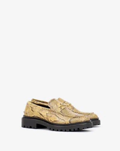 Isabel Marant Frezza Loafer In Natural