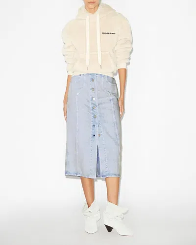 Isabel Marant Étoile Vandy Skirt In Light Blue