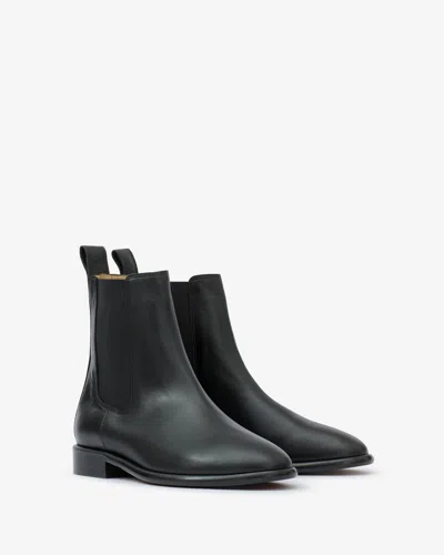 Isabel Marant Jelna Low Boots In Black