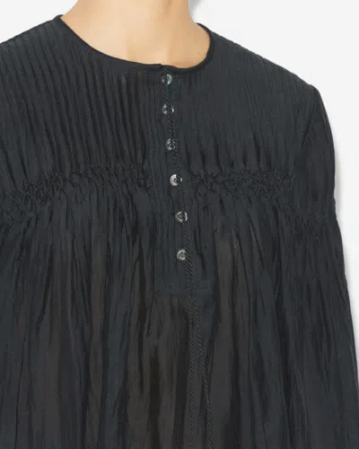 Isabel Marant Étoile Axeliana Top In Black