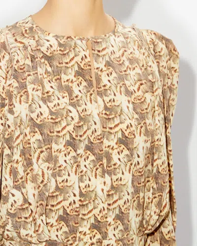 Isabel Marant Zarga Top In Natural