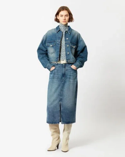Isabel Marant Étoile Tilauria Skirt In Blue