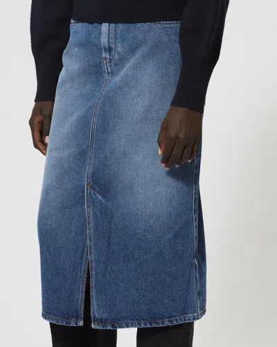 Isabel Marant Étoile Tilauria Skirt In Blue