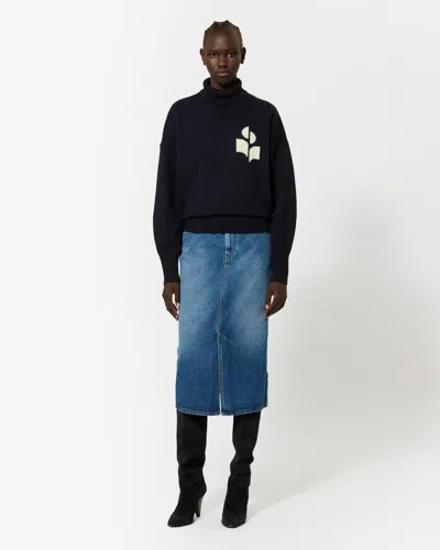 Isabel Marant Étoile Tilauria Skirt In Blue