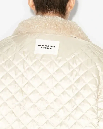 Isabel Marant Étoile Carolina Reversible Mantel In Ecru