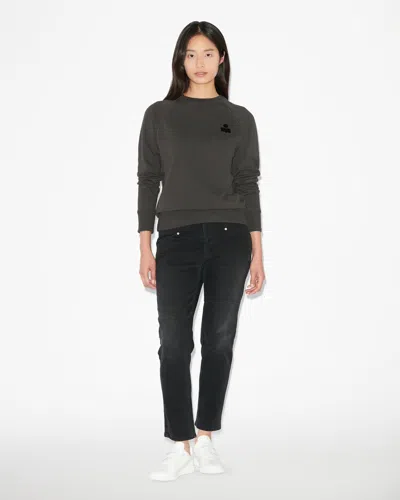 Isabel Marant Étoile Milla Sweat Shirt-38f Nd Isabel Marant Etoile Female In Black