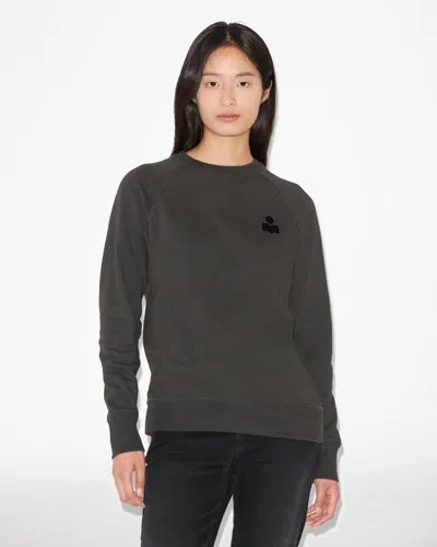 Isabel Marant Étoile Milla Sweat Shirt-38f Nd Isabel Marant Etoile Female In Black