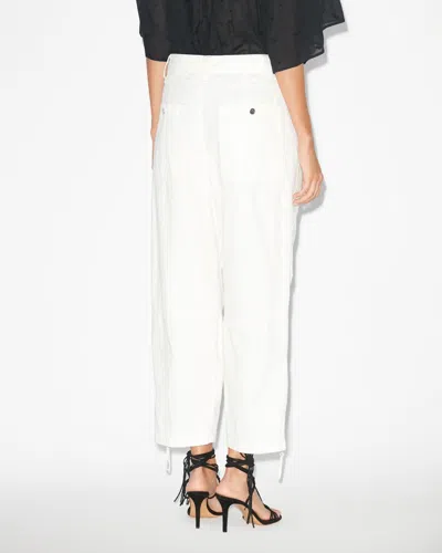 Isabel Marant Étoile Hose Kelvin In Ecru