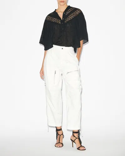 Isabel Marant Étoile Hose Kelvin In Ecru