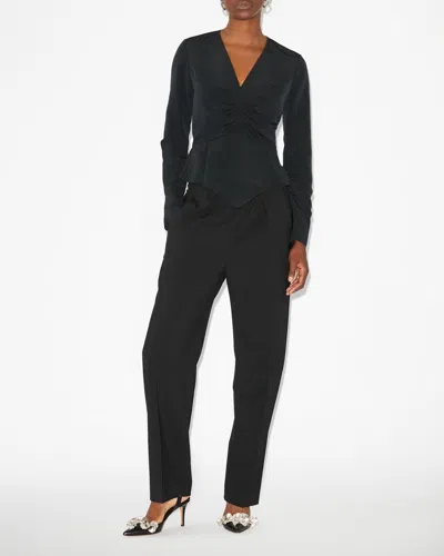 Isabel Marant Tundra Top In Black