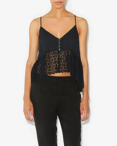 Isabel Marant Étoile Oberteil Sogane In Black