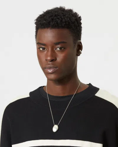 Isabel Marant Perfect Day Man Necklace In Silver